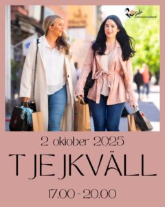Tjejkväll 2 oktober