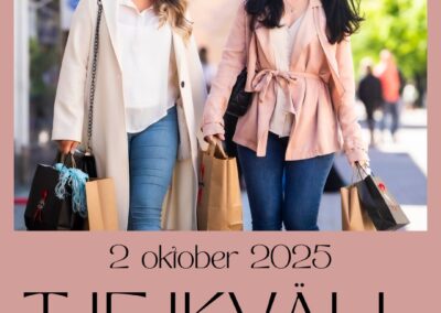 Tjejkväll 2 oktober